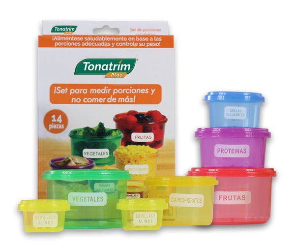 Set de Porciones saludables Tonatrim Plus